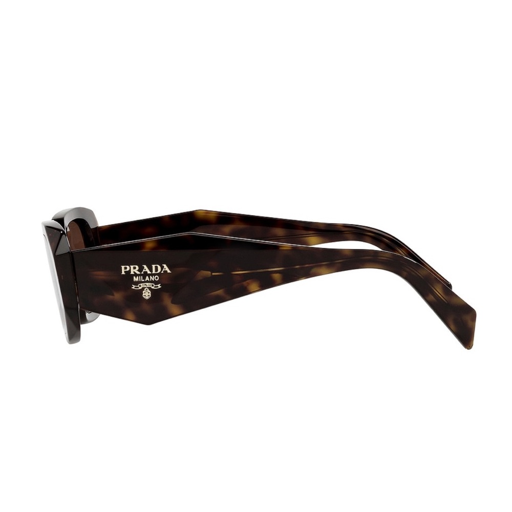 PRADA Tortious Scultoreo Narrow Sunglasses in Havana Sunglasses PR 17WS - Picture 8 of 16